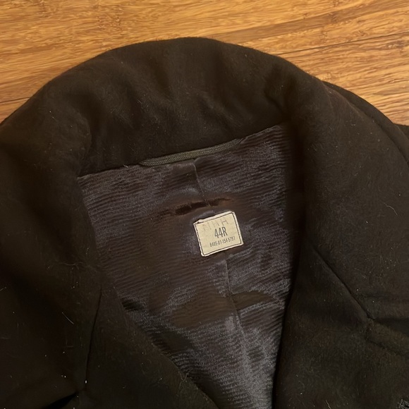 Vintage black peacoat - Picture 3 of 6